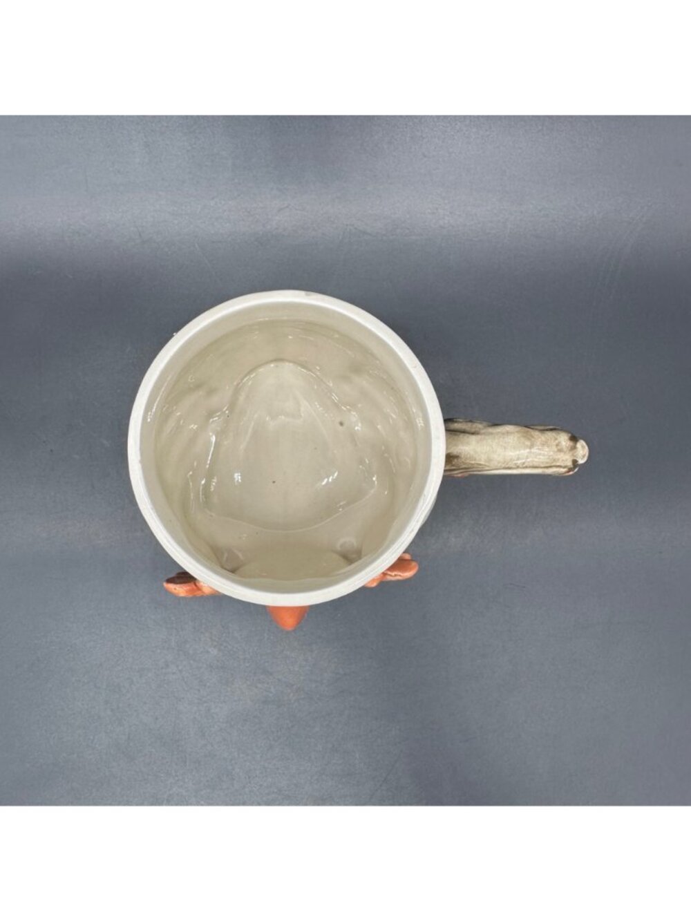 Vintage Owl Mug Fitz And Floyd 1978 Japan Ceramic Brown Orange Quirky Coffee Cup - Picture 6 of 9